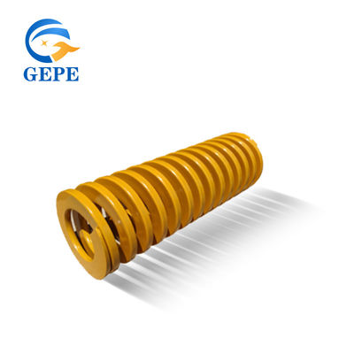 55CrSi Yellow Light Load Spring For Plastic Mold / Die Casting Mold
