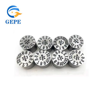 Stainless Steel Mold Date Insert For Injection Mold Date Mark Pin
