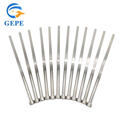 SKD61/H13 Straight Flat Thimble Wear Resistant High Precision Stepped Pin