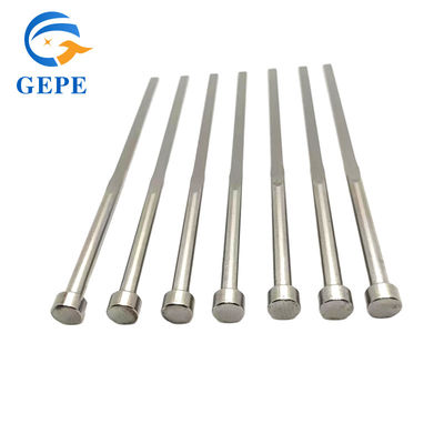 SKD61/H13 Straight Flat Thimble Wear Resistant High Precision Stepped Pin