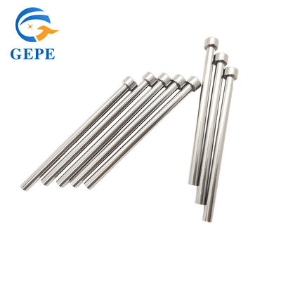 GCr15 Steel Mold Ejector Pin 50HRC-55HRC Custom Ejector Pins