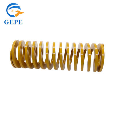 55CrSi Yellow Light Load Spring For Plastic Mold / Die Casting Mold