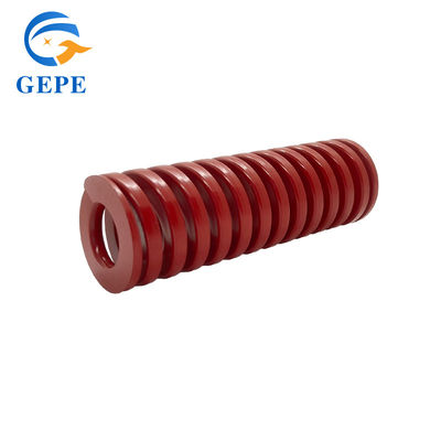 Medium Load Red Mold Spring SWM TM Alloy Steel Spring High Temperature Resistant