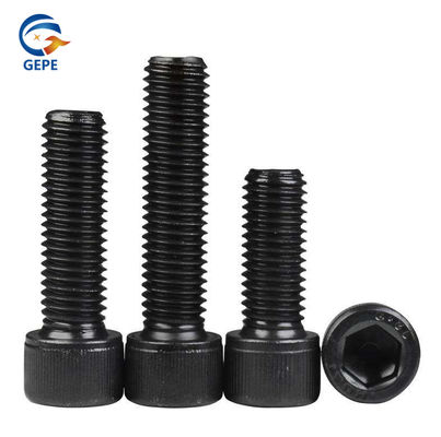 Black Oxide Hexagonal Allen Socket Screws Grade 12.9 Hex Socket Bolts Cap Head Screw