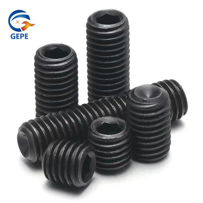 DIN916 Black Oxide Hex Nuts And Bolts Set Carbon Steel Grade 12.9 33H 45H