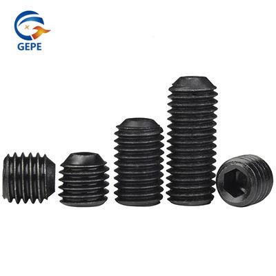 DIN916 Black Oxide Hex Nuts And Bolts Set Carbon Steel Grade 12.9 33H 45H