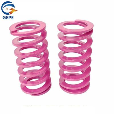 Pink Purple Mold Spring Custom Compression Spring Manufacturer