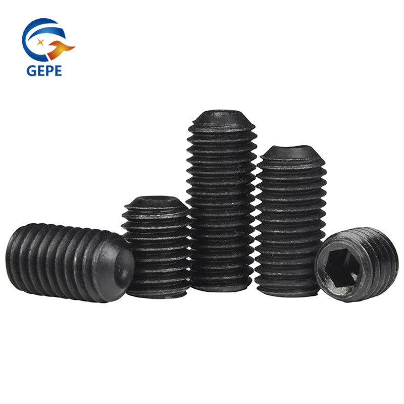 DIN916 Black Oxide Hex Nuts And Bolts Set Carbon Steel Grade 12.9 33H 45H