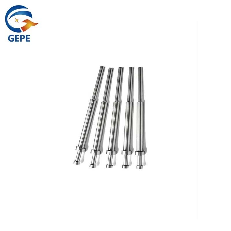 Non Standard Metric Straight Ejector Sleeve / Ejector Pins SKD61 Nitrided Ejector Pins