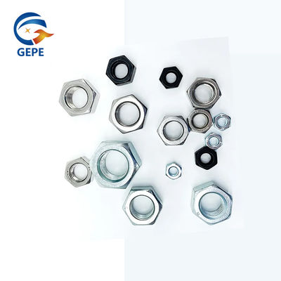 Carbon Steel Hex Nuts And Bolts Standard Din934 Hex Nut M3-M48
